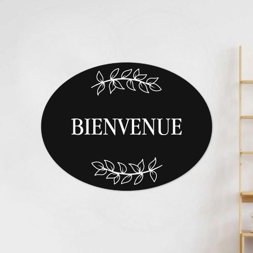 Panneau Mural Extérieur Bienvenue